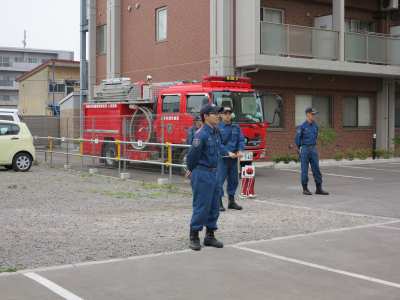 R1.6.27　消防合同避難訓練